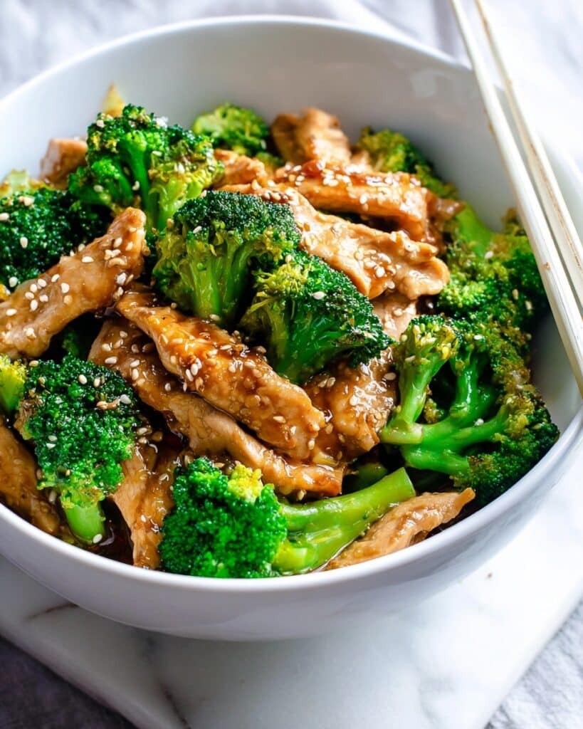Chinese Chicken and Broccoli Stir-Fry with Soy Glaze Recipe