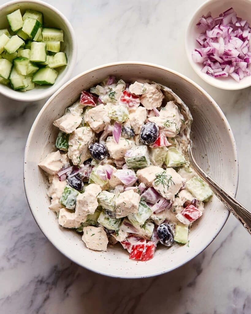 Mediterranean Chicken Salad Recipe