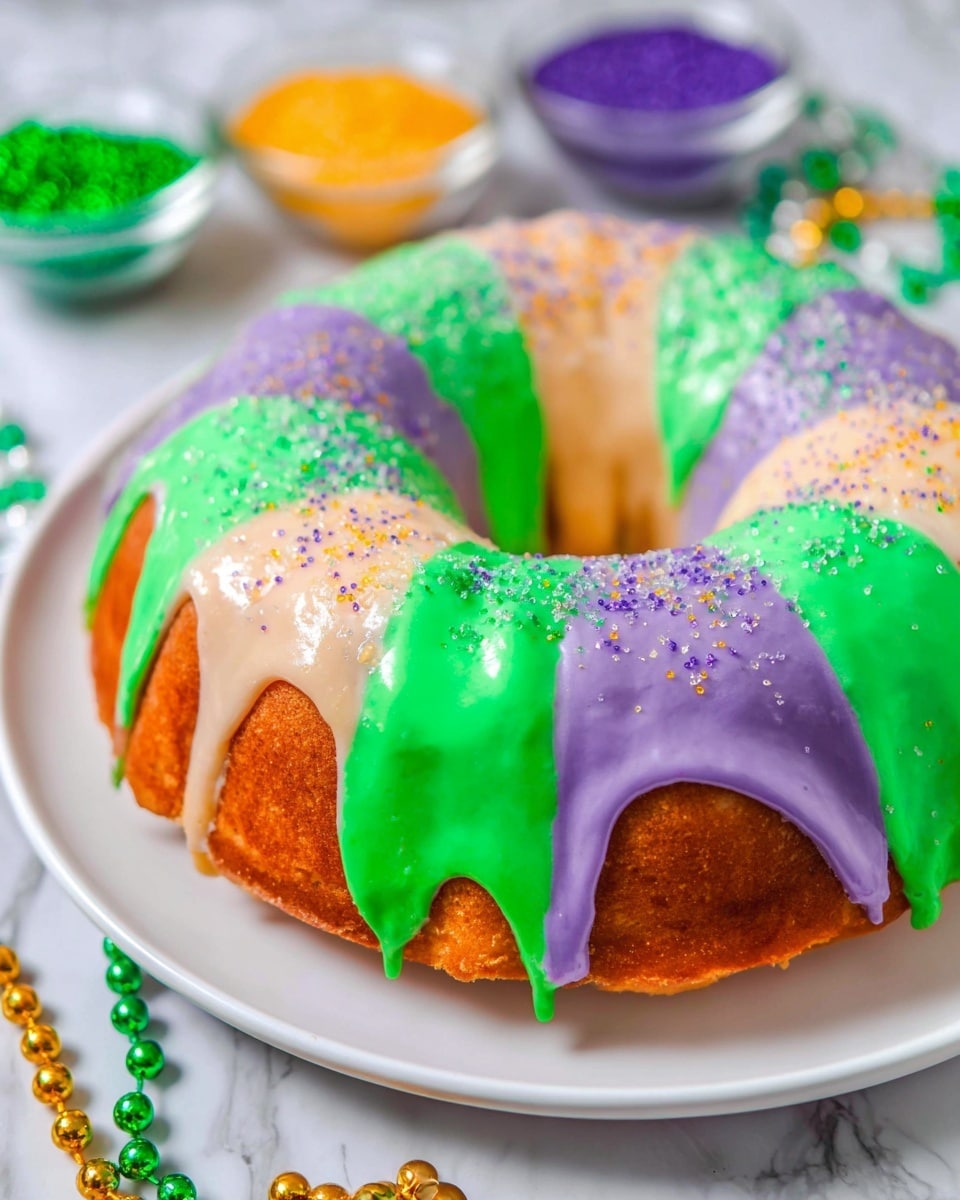 Mardi Gras King Cake Recipe