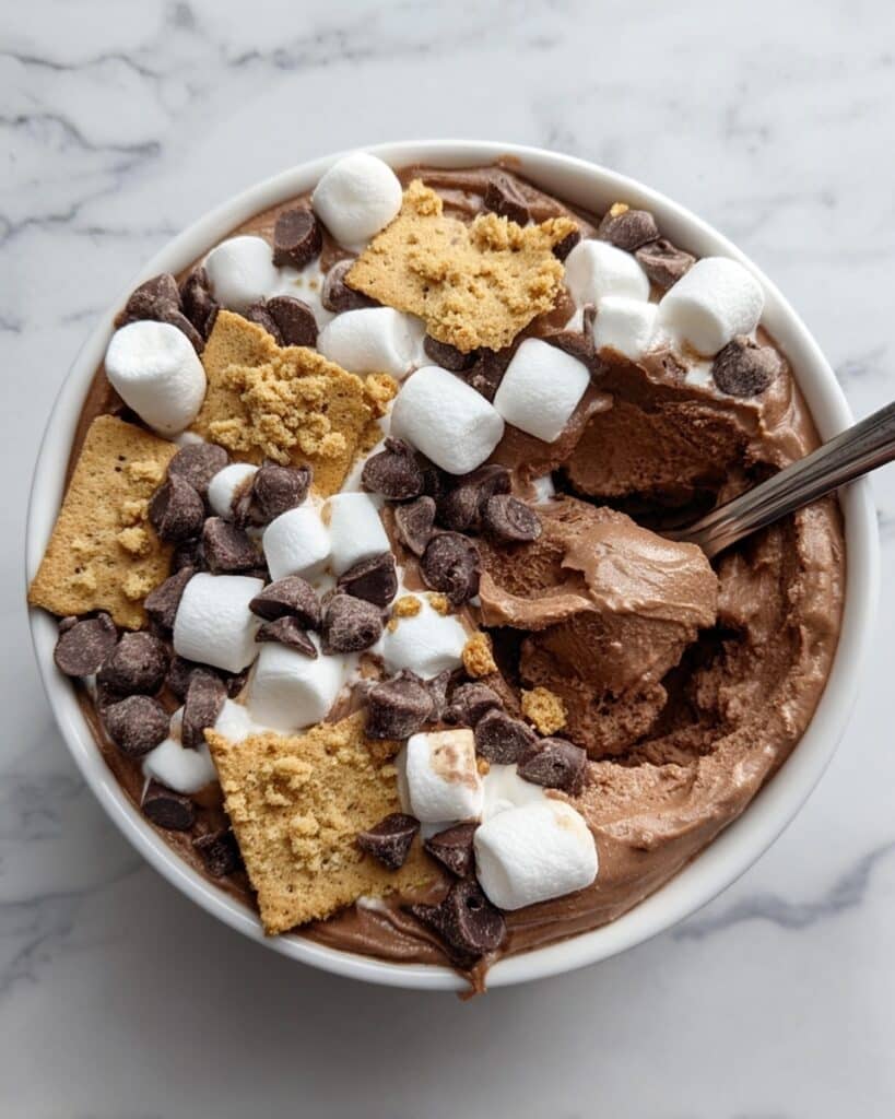 Double Chocolate Protein S’mores Bowl Recipe
