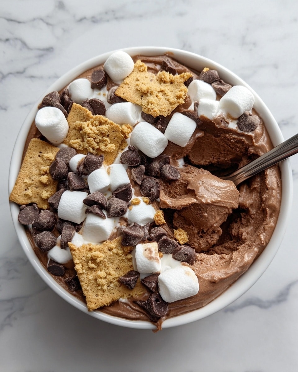 Double Chocolate Protein S’mores Bowl Recipe