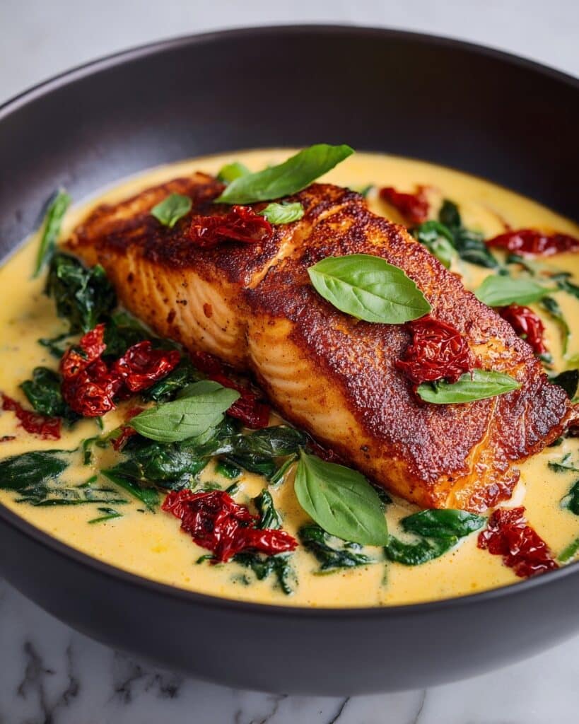 Creamy Tuscan Salmon Recipe
