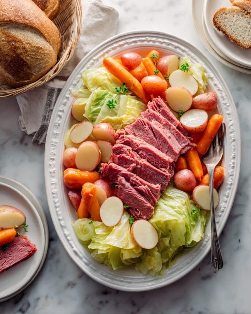 Slow-Cooker Corned Beef and Cabbage Recipe