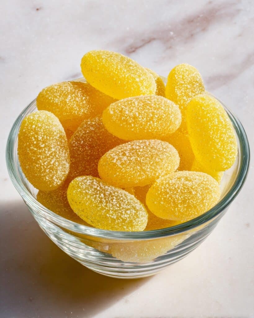 Sweet & Tart Lemon Drops Recipe