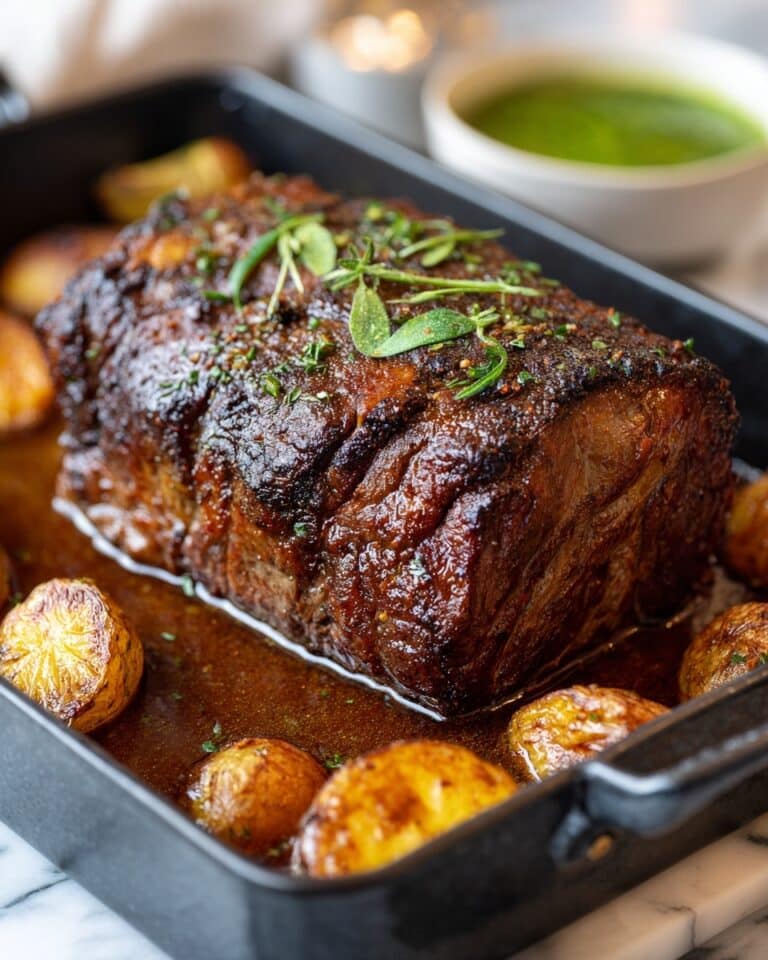 Savor Tender Pernil-Style Roast Pork for Celebratory Feasts Recipe