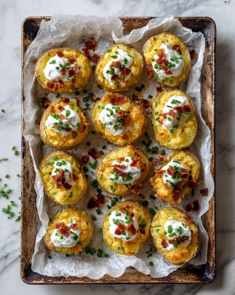 Loaded Baked Potato Bites for Ultimate Comfort Food Bliss Recipe