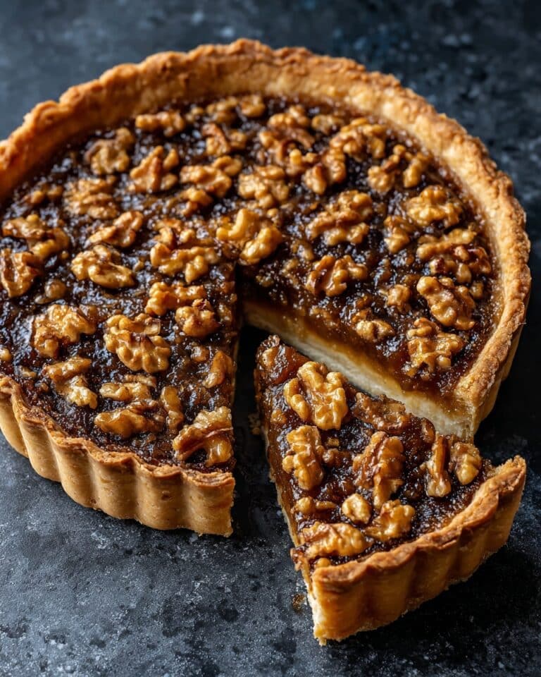 Honey Walnut Tart Recipe