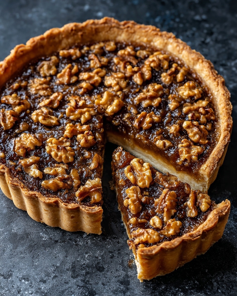 Honey Walnut Tart Recipe