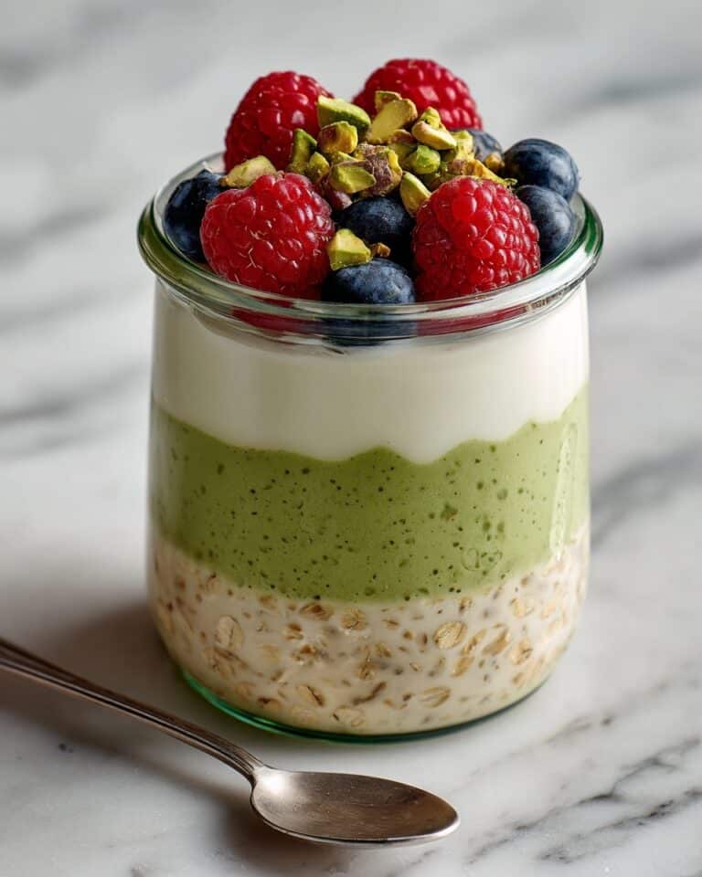 Creamy Pistachio Overnight Oats: Easy Make-Ahead Breakfast Recipe