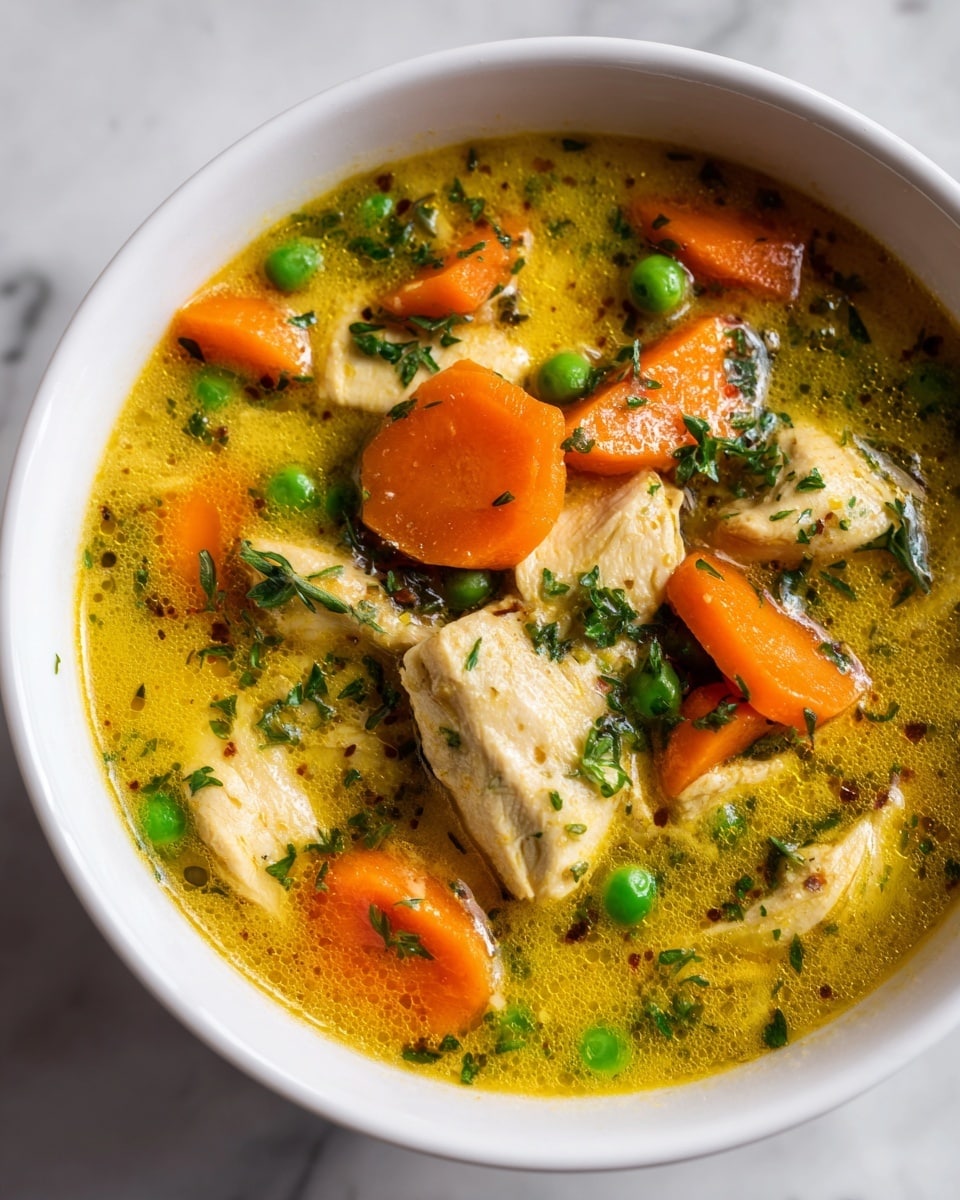 Anti-Inflammatory Turmeric Chicken Soup Recipe
