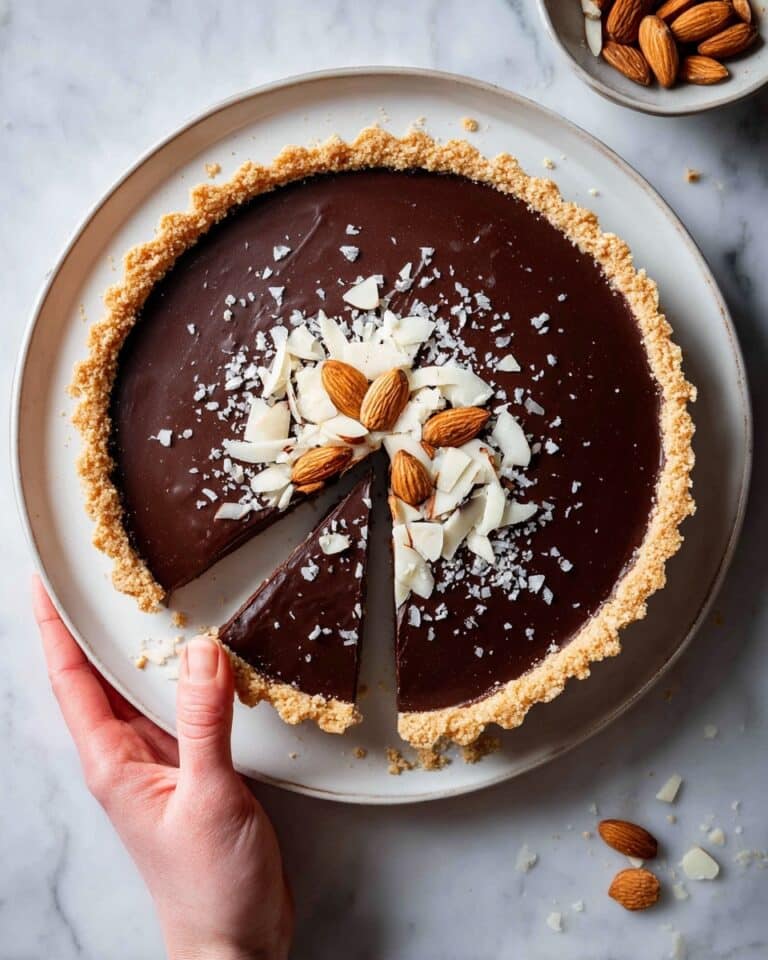 Chocolate Almond Tart Recipe