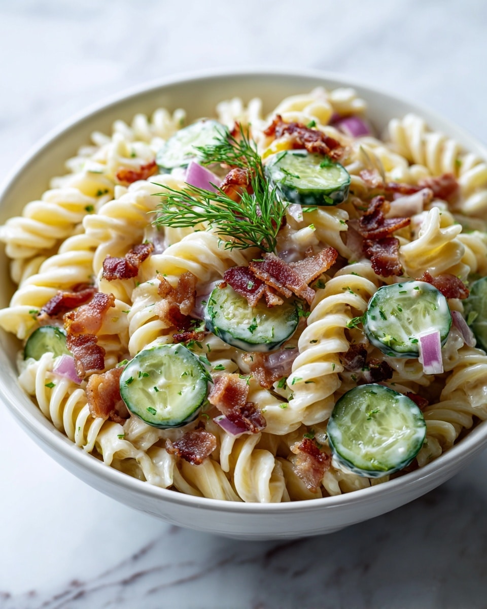Dill Pickle Bacon Pasta Salad: A Tangy Twist You’ll Love Recipe