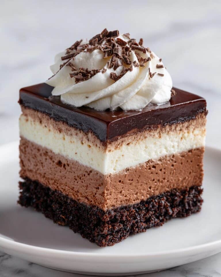 Easy Chocolate Cheesecake Bars – Creamy Chocolate Dessert Recipe