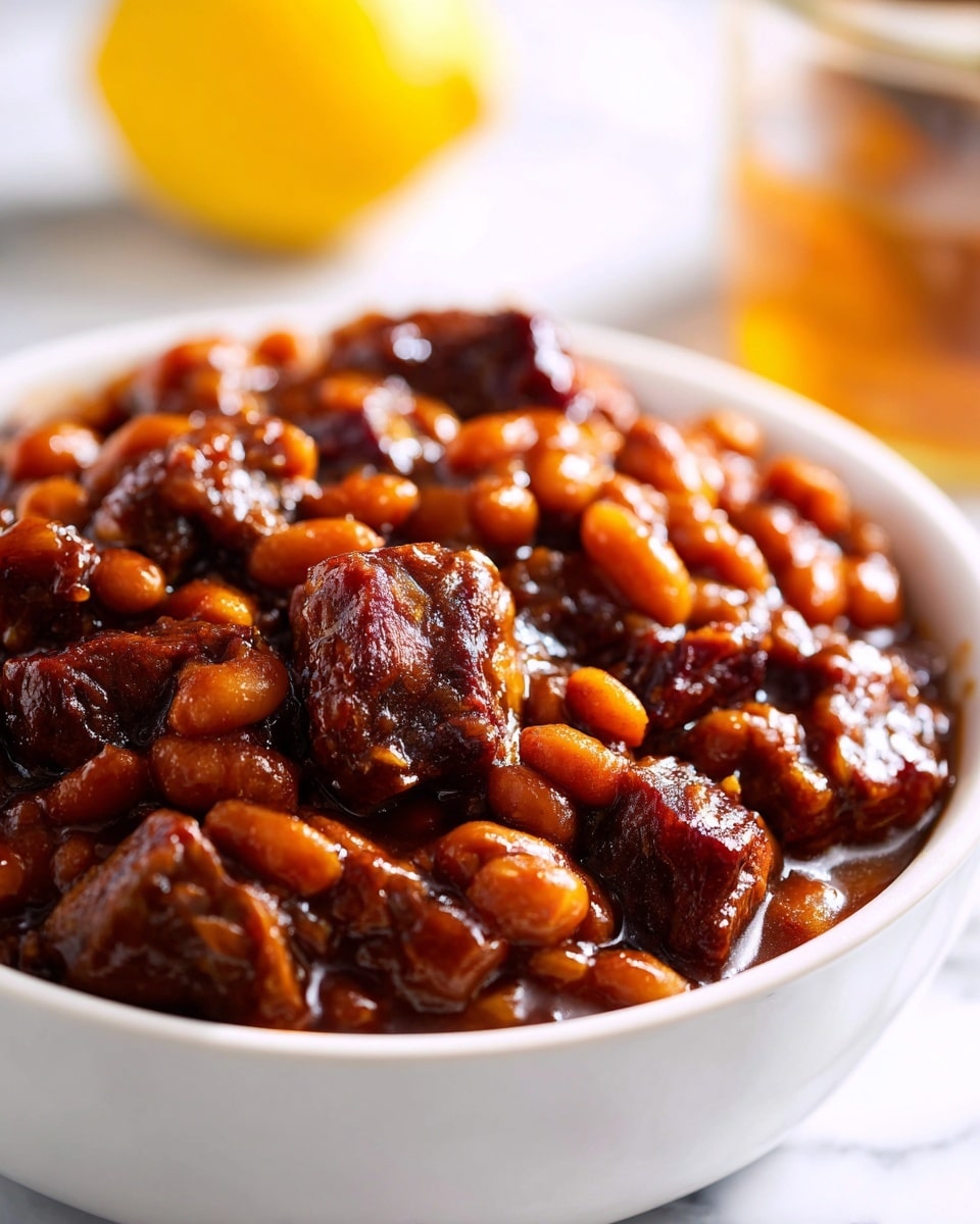 Old-Fashioned Dutch Oven Baked Beans Recipe