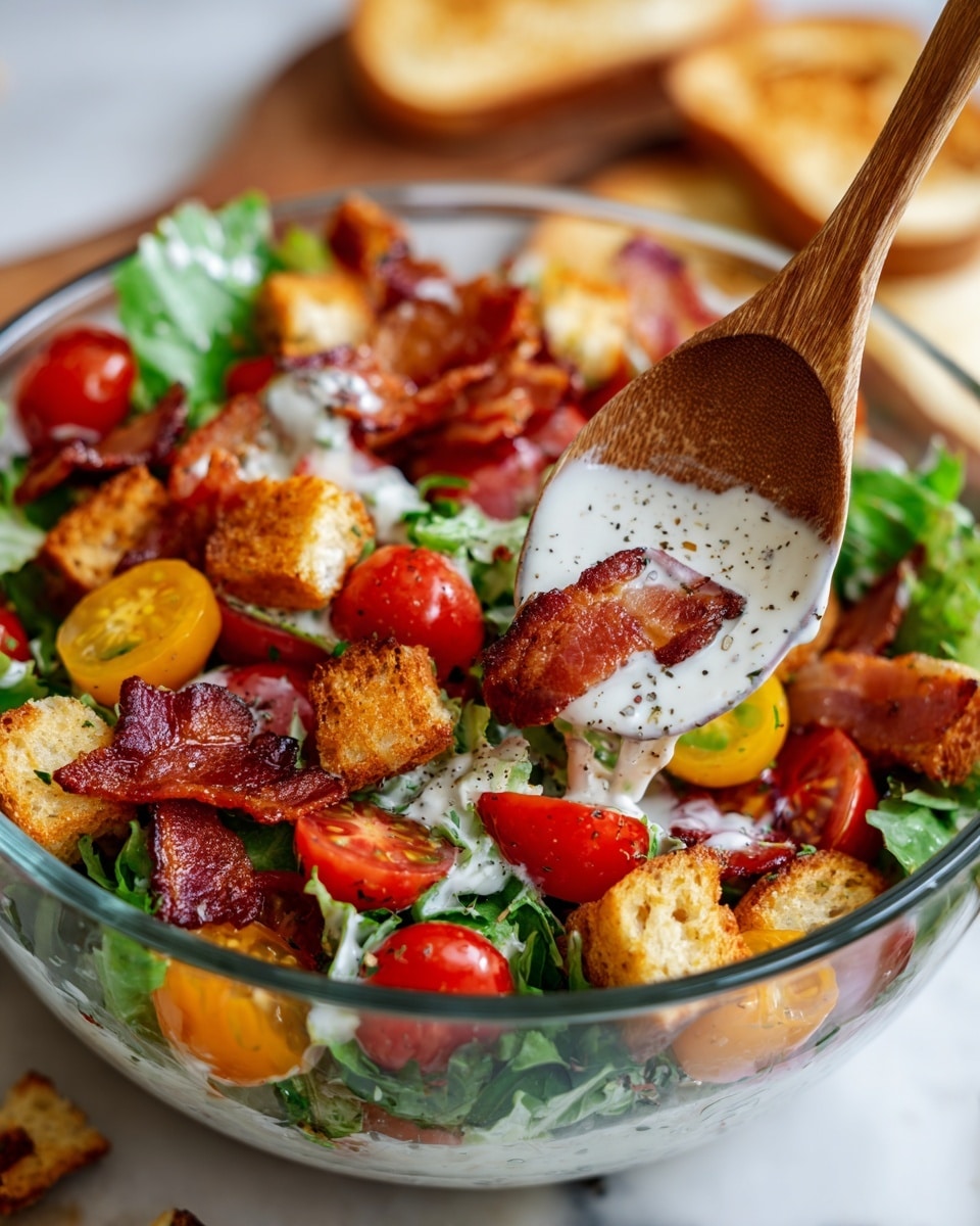 Creamy BLT Salad Recipe