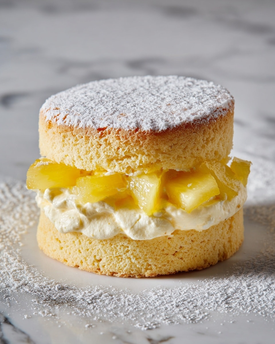Easy Pineapple Whoopie Pies – Tropical Cream Filled Cookie Sandwiches Recipe
