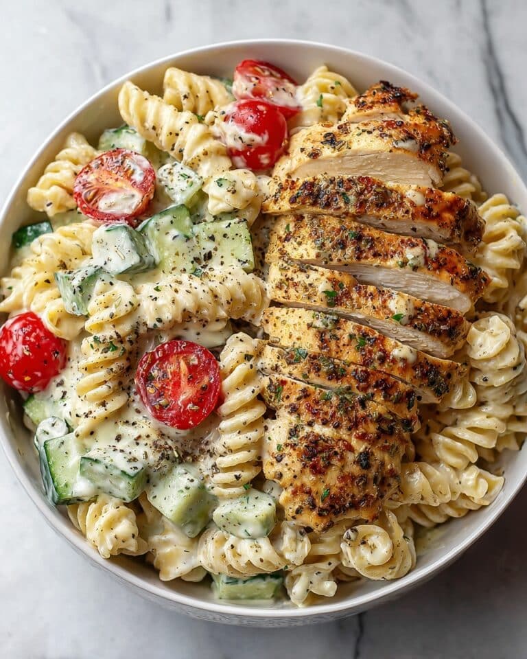 Vibrant Chicken Pasta Salad Recipe
