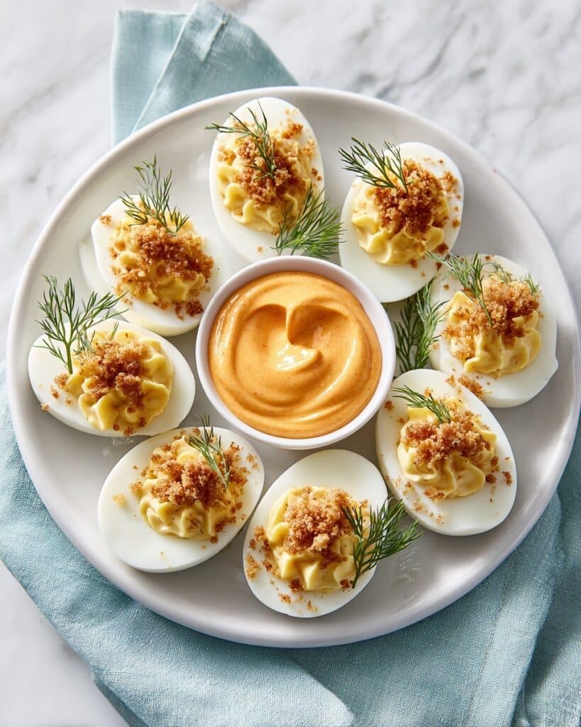 Mouthwatering Bang Bang Shrimp Deviled Eggs Recipe
