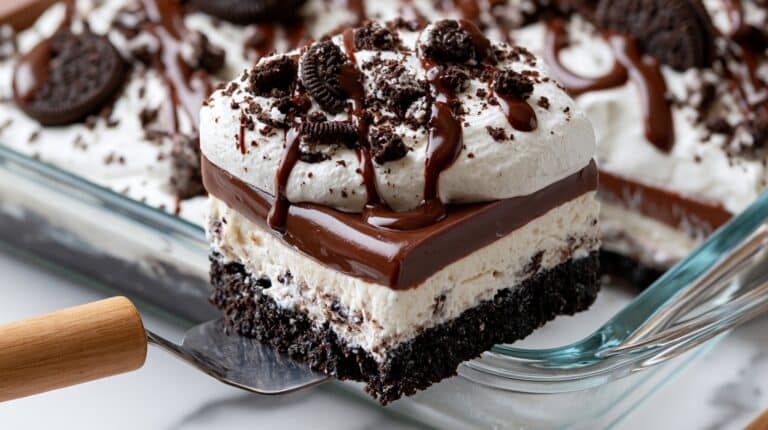Oreo Dessert (No-Bake Oreo Icebox Cake) Recipe