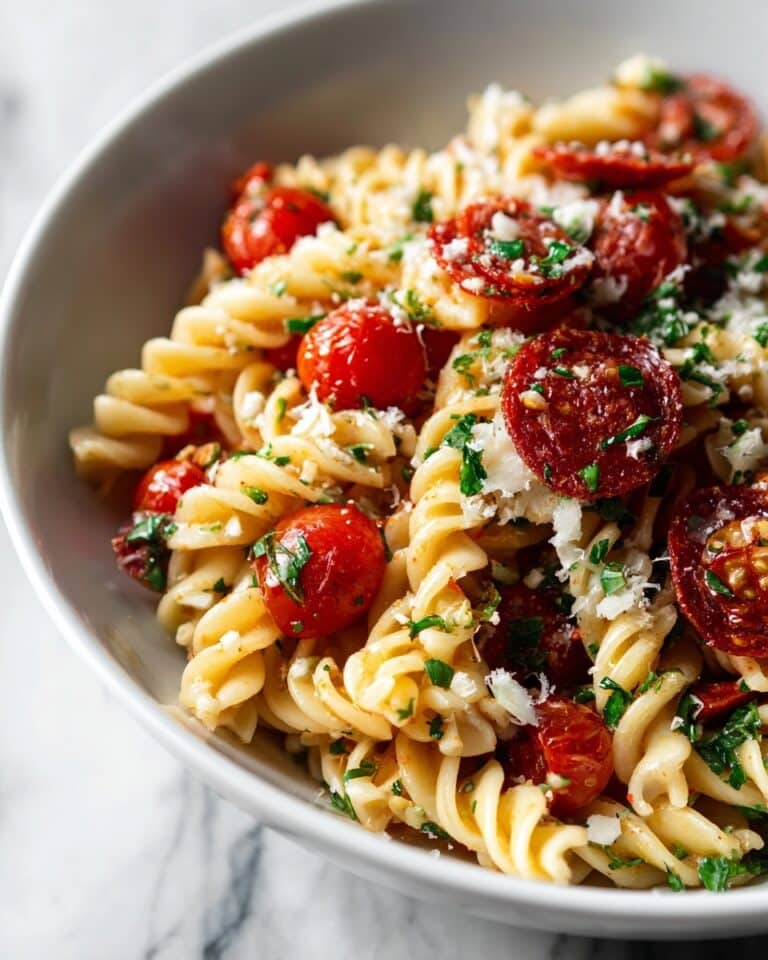 Zesty Pasta Salad with Pepperoni and Artichoke Hearts Recipe