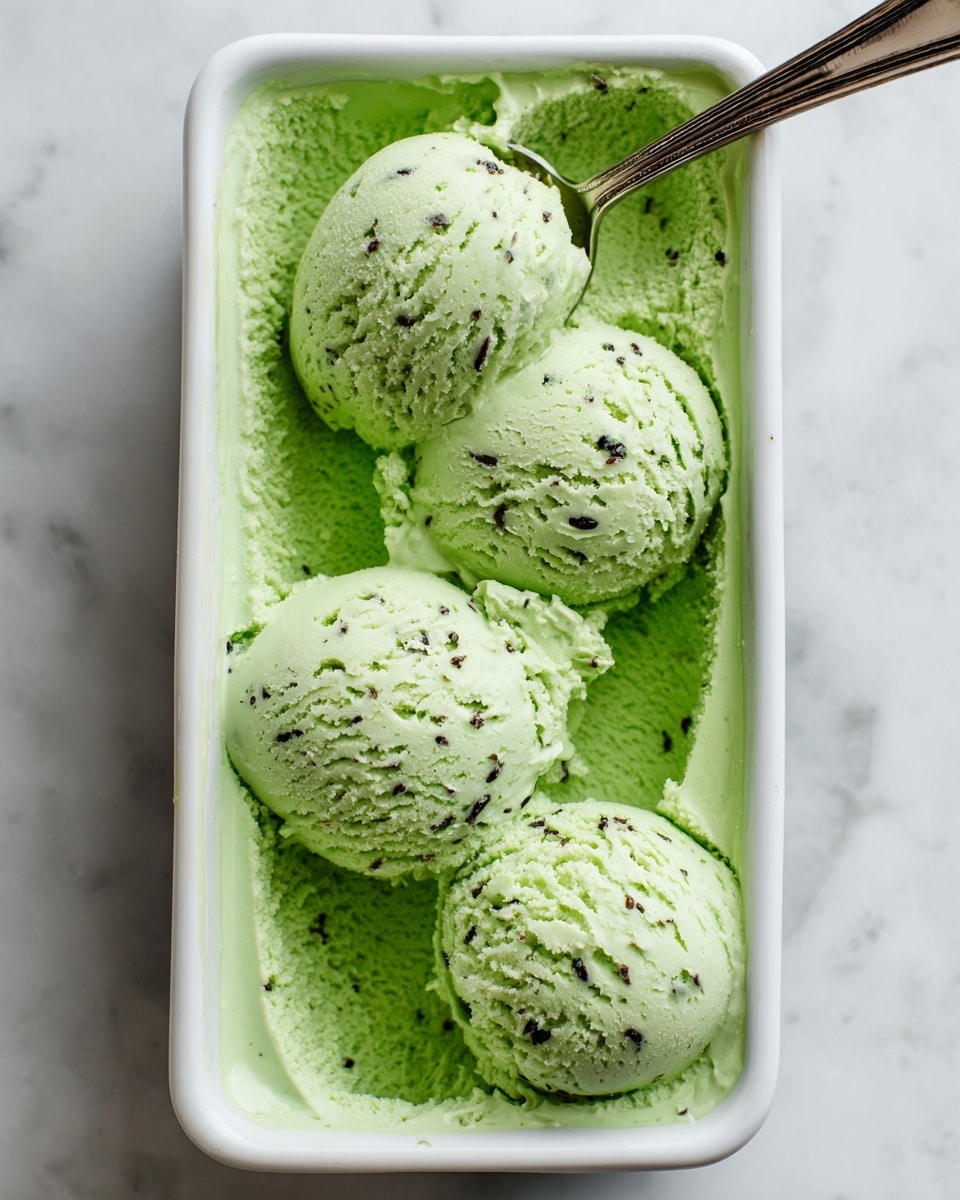 Avocado Chocolate Mint Coconut Ice Cream Recipe