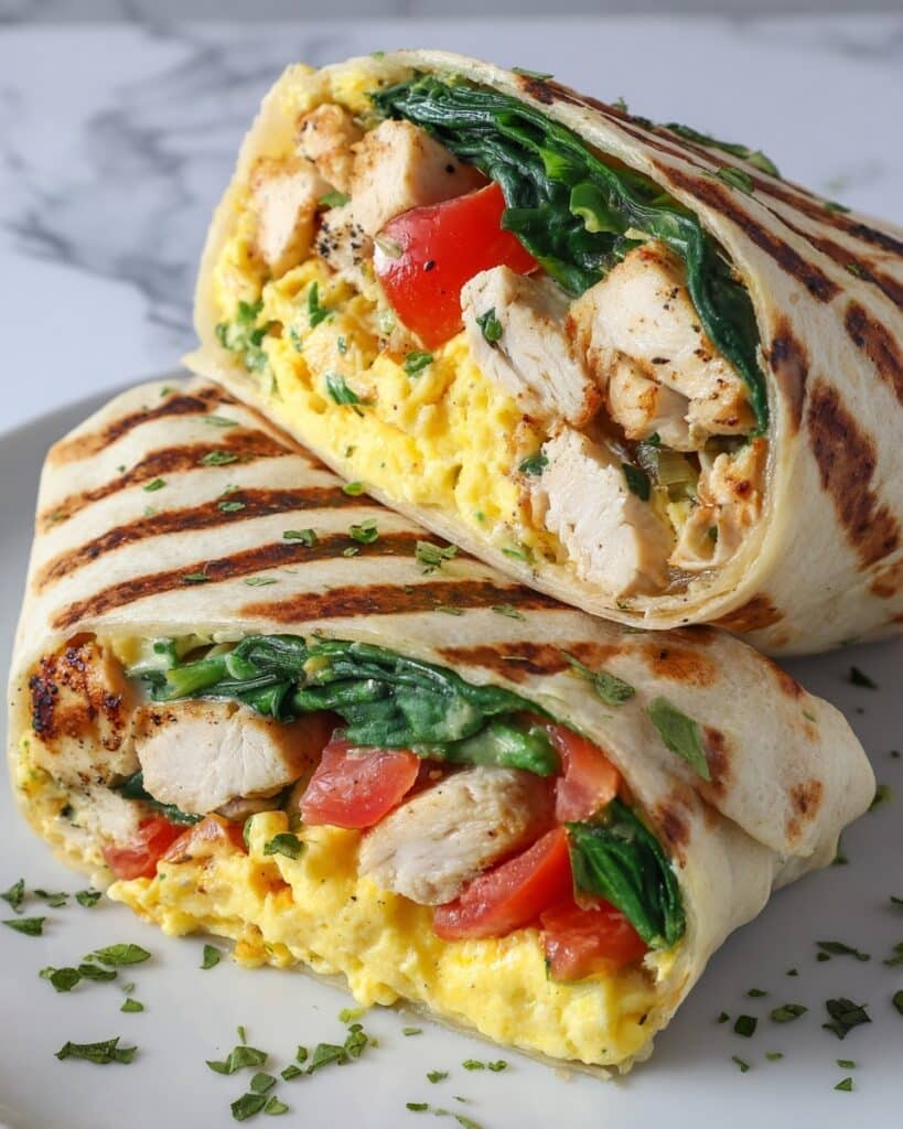 High-Protein Cottage Cheese Flatbread Wraps Recipe