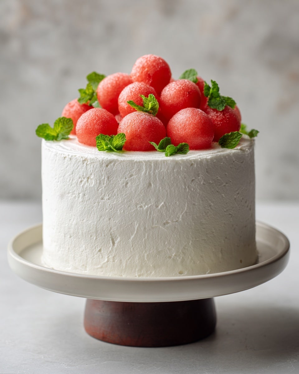Summer Watermelon Cake Recipe