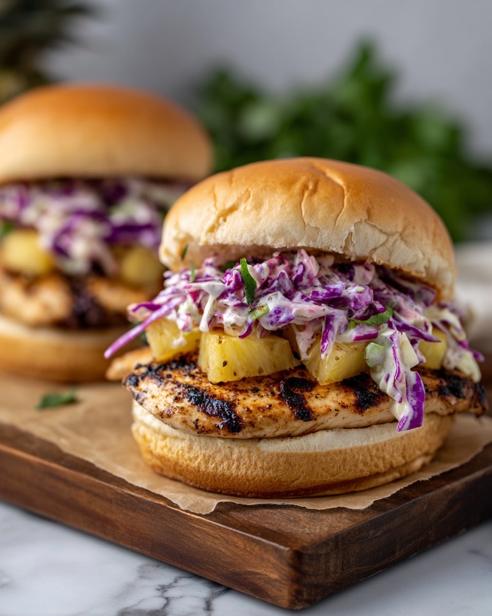 Grilled Chicken Sandwiches with Teriyaki Sauce Recipe