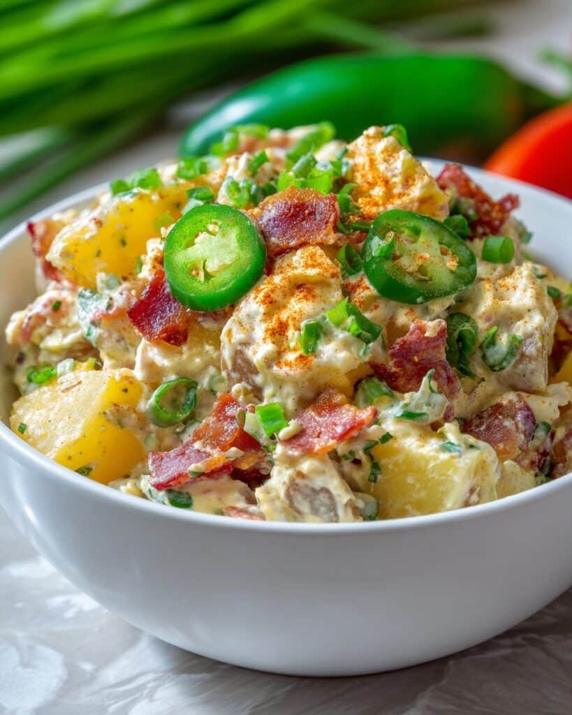 Jalapeno Popper Potato Salad Recipe