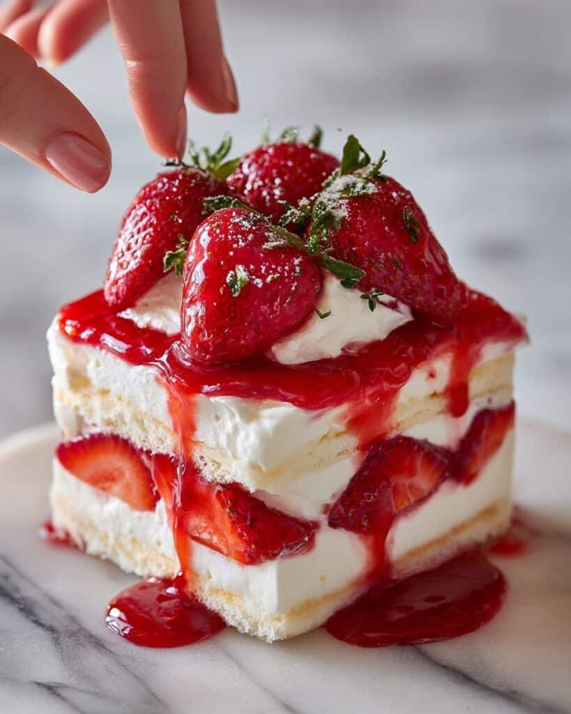 Strawberry Cheesecake Dip Recipe