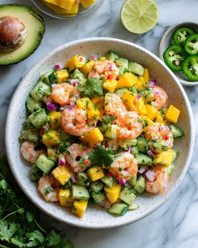 Mango Avocado Shrimp Salad Recipe