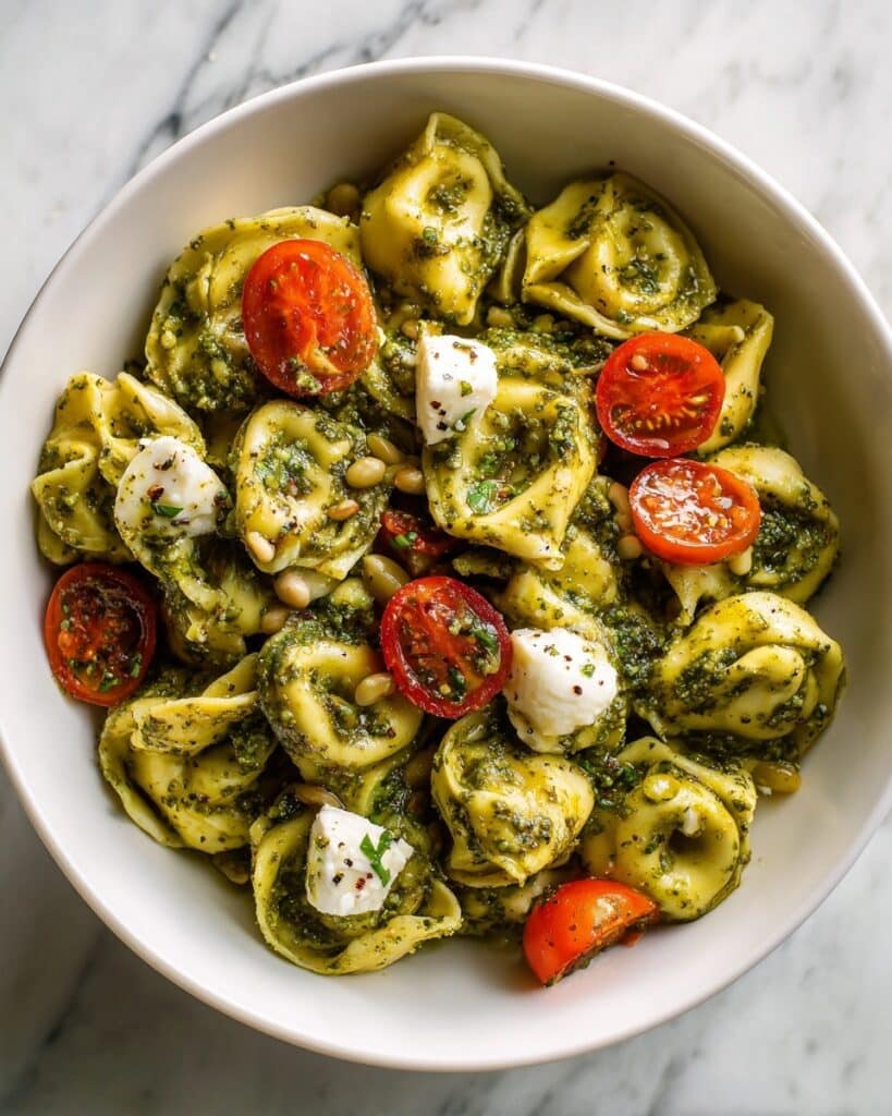 Pesto Tortellini Salad Recipe