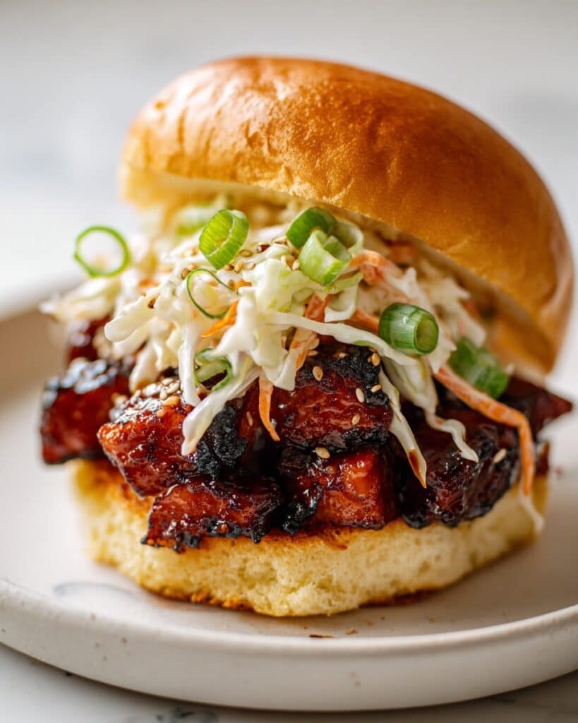 Korean BBQ Chicken Sandwich: The Ultimate Sweet, Spicy, and Charred Gourmet Burger Recipe