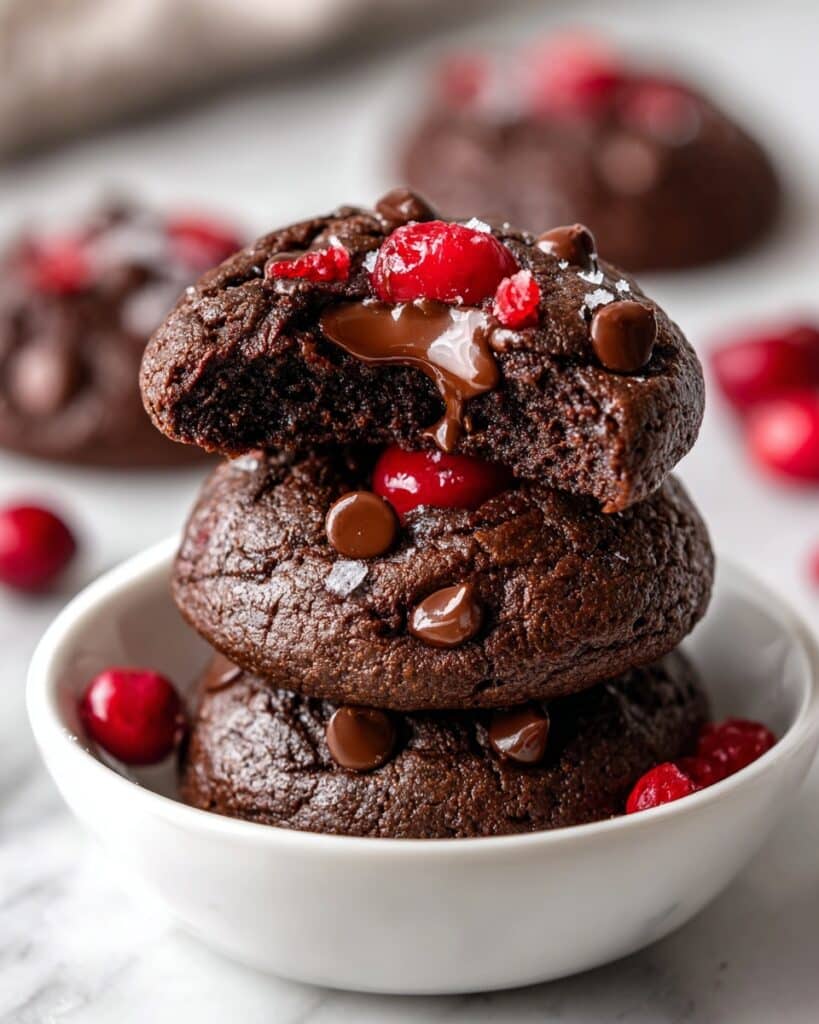Black Forest Cookies: Chocolate and Cherry Delight Recipe