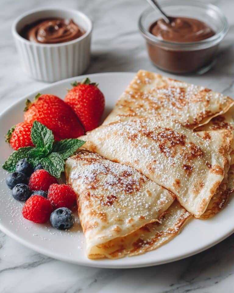 Easy Original French Crêpes – Thin and Delicious Recipe