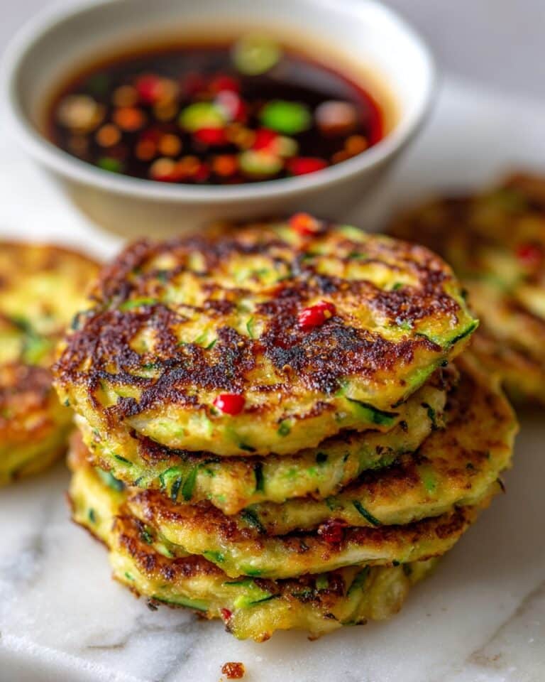 Quick & Easy Korean Zucchini Fritters (Hobak Jeon) Recipe