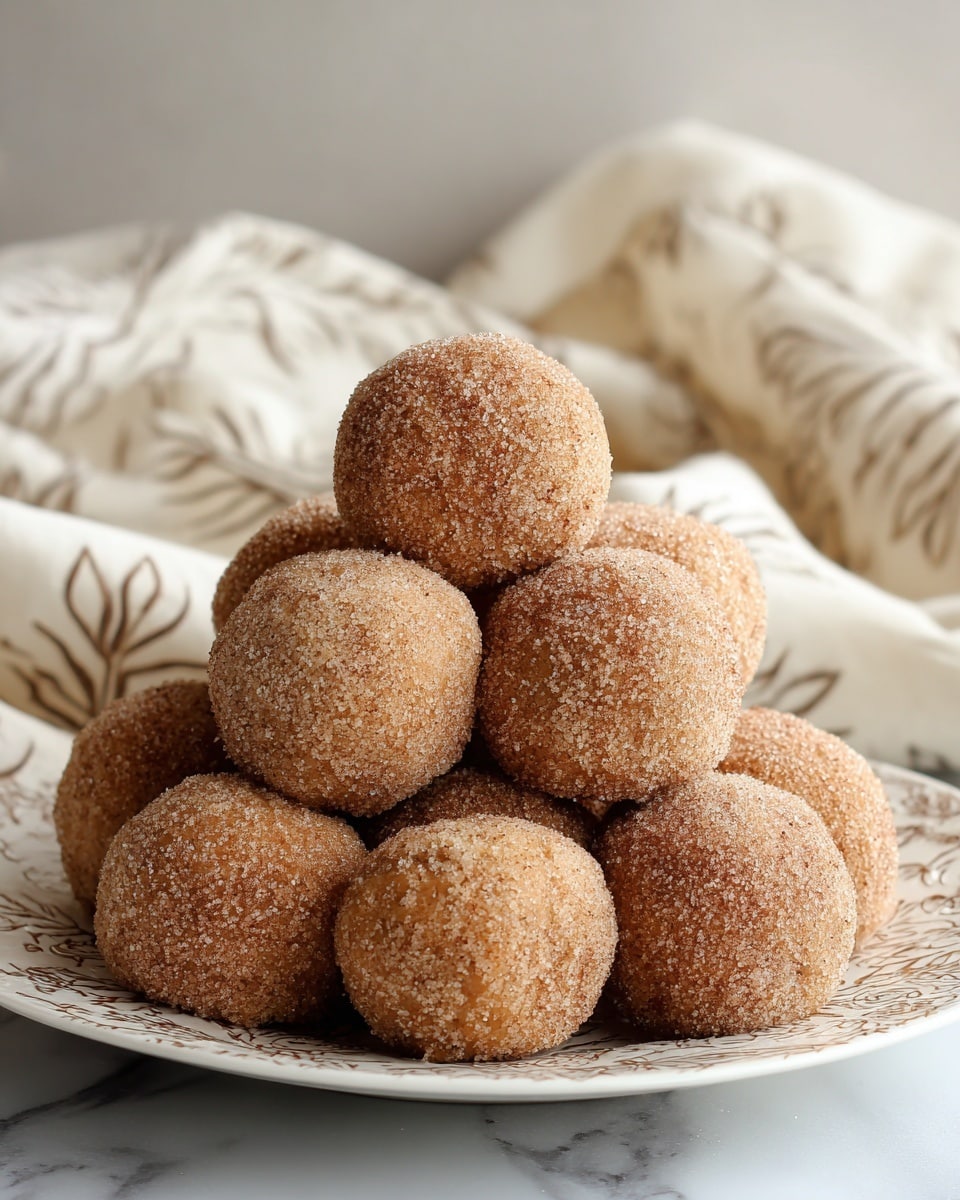 Cinnamon Sugar Pumpkin Donut Holes Recipe