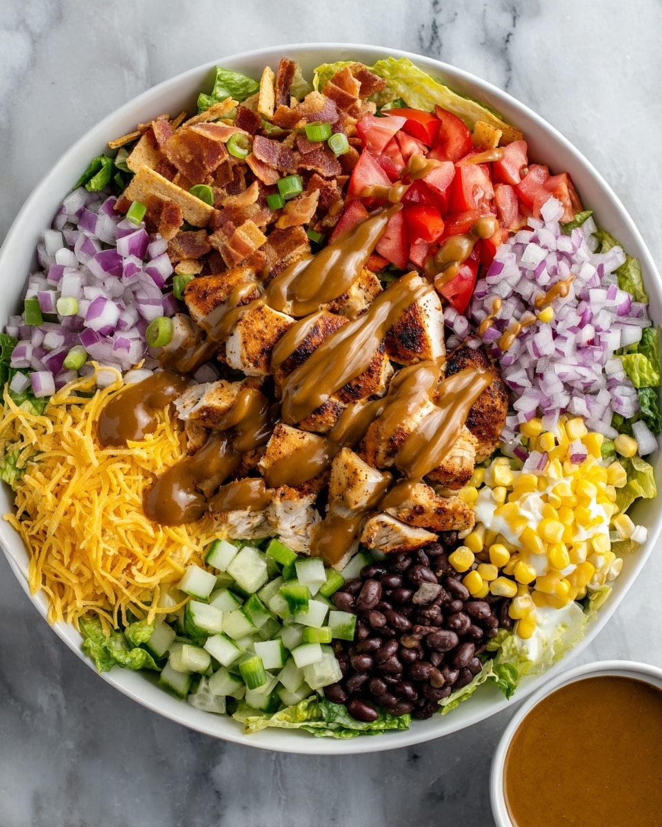BBQ Chicken Chopped Salad Recipe
