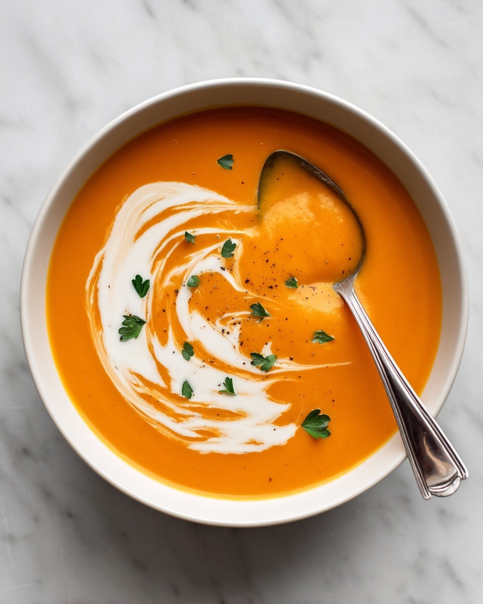 Roasted Red Pepper and Gouda Soup Recipe