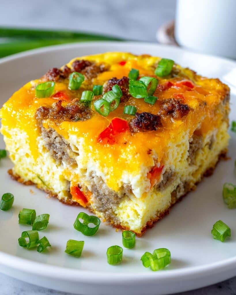 Easy Breakfast Casserole with Bread Recipe
