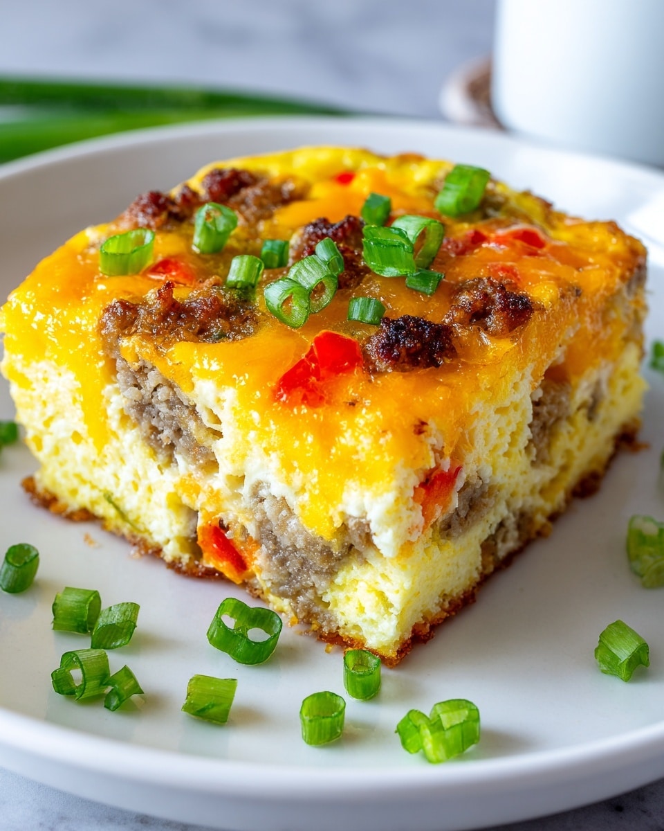 Easy Breakfast Casserole with Bread Recipe