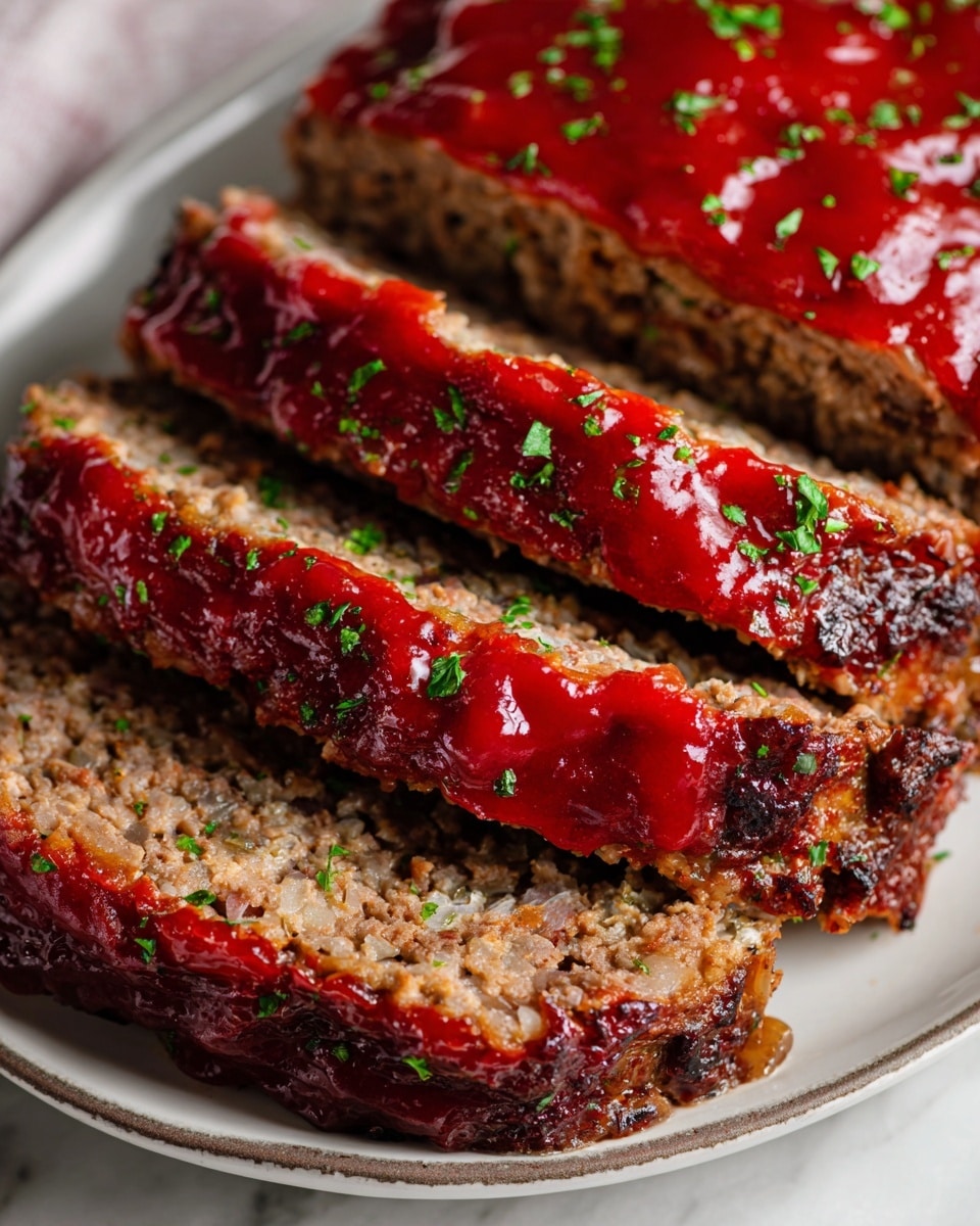 Cheddar Cheese Meatloaf with Spicy Sweet Chili Glaze Recipe