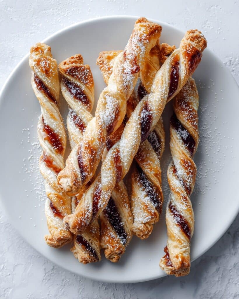 Berry Puff Twists Recipe
