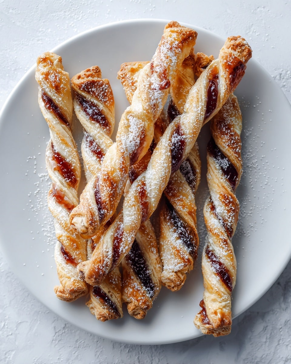 Berry Puff Twists Recipe