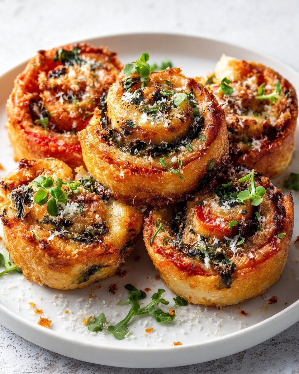 Cheesy Baked Vegetable Rolls Recipe