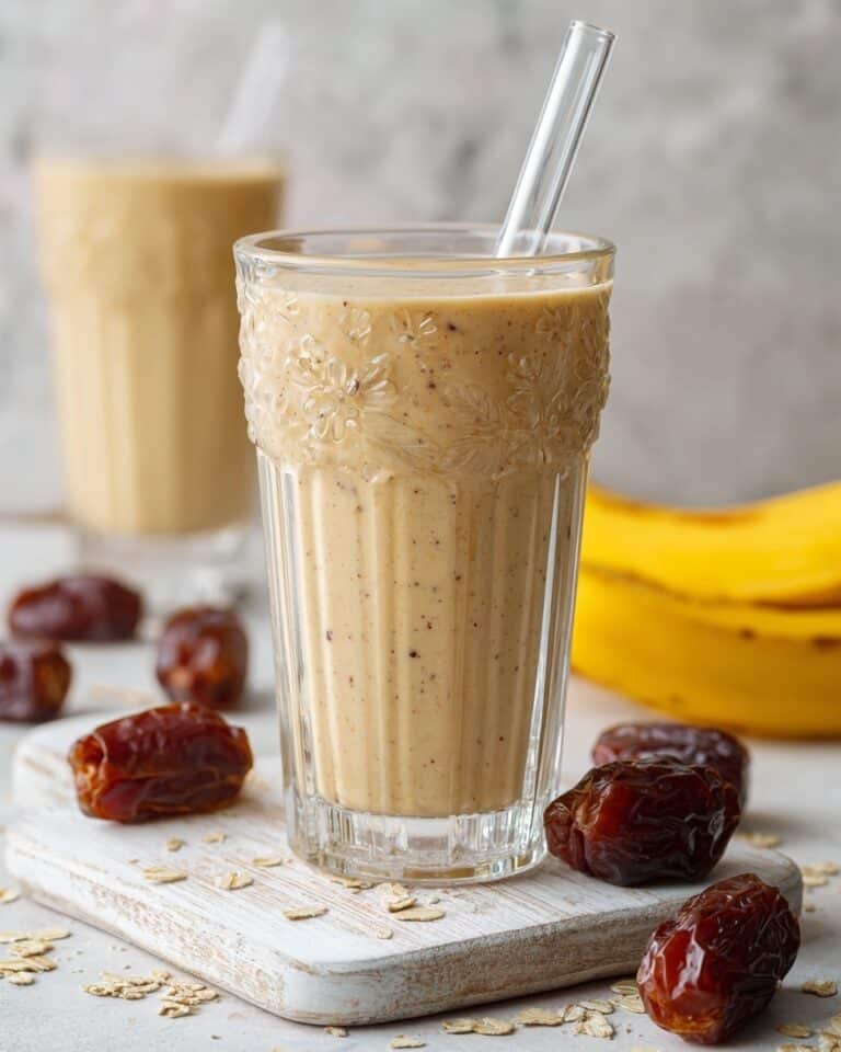 Creamy Banana Date Smoothie Recipe