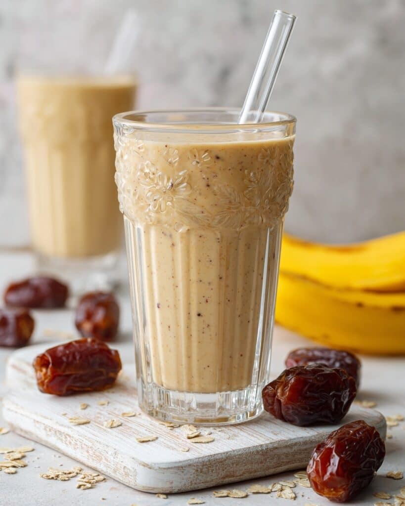 Creamy Banana Date Smoothie Recipe