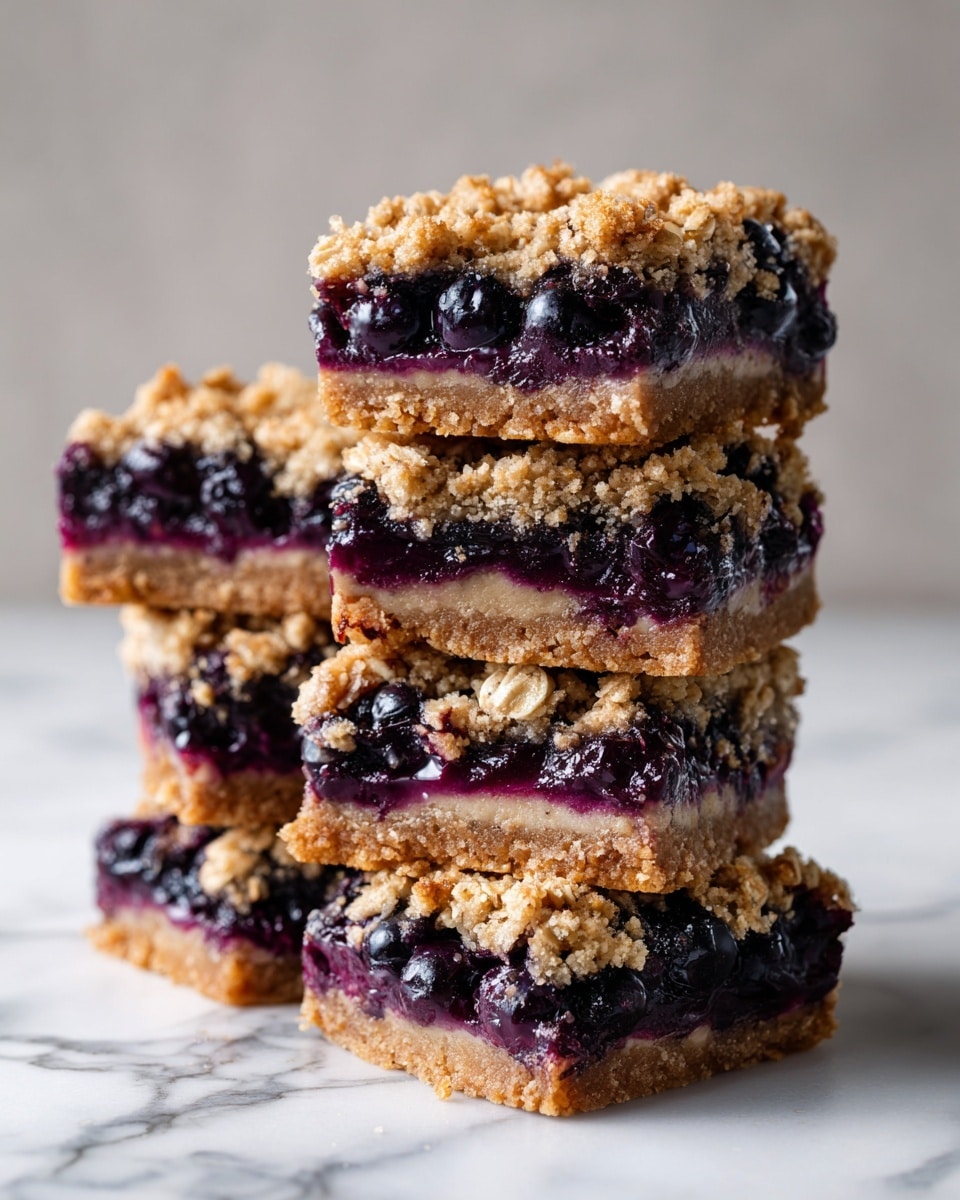 Easy Blueberry Pie Bars Recipe