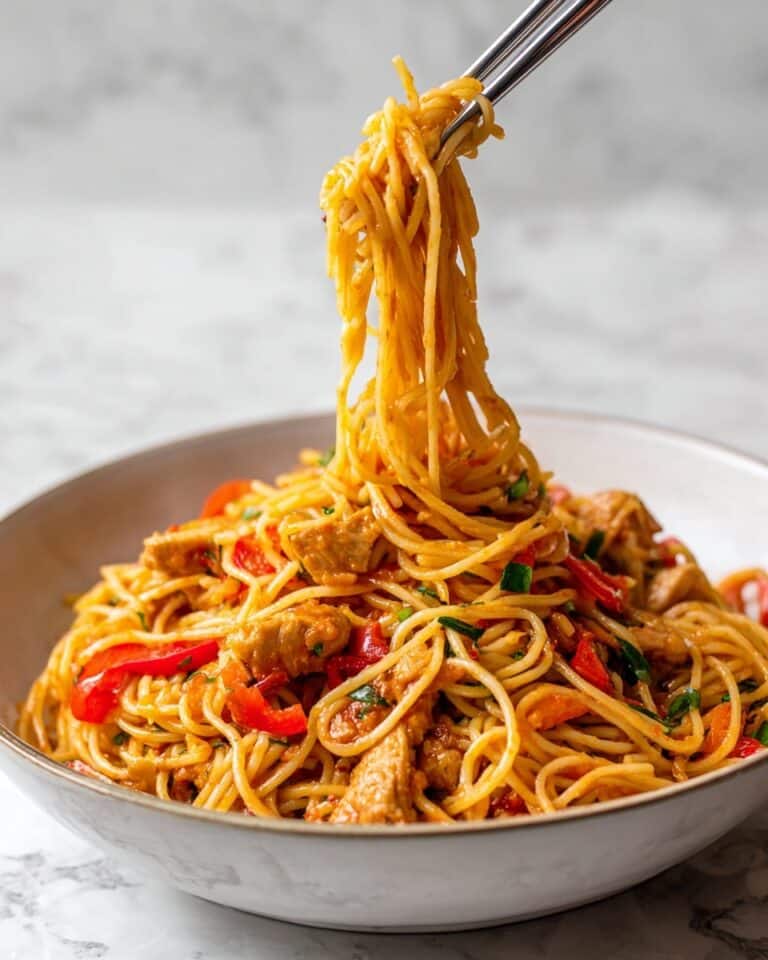 Indonesian Chicken Spaghetti Recipe