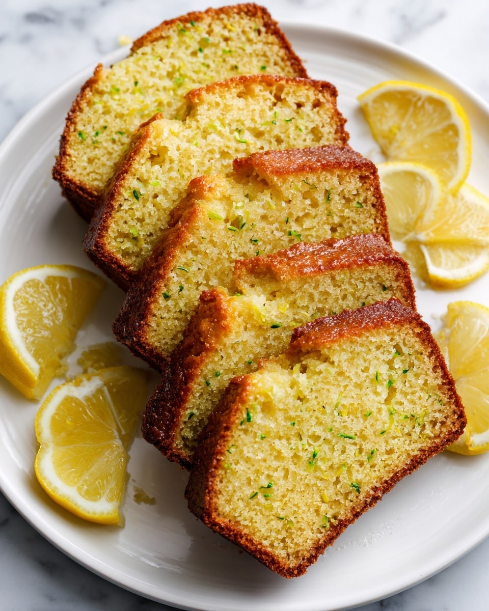 Lemon Zucchini Bread with Lemon Glaze Recipe